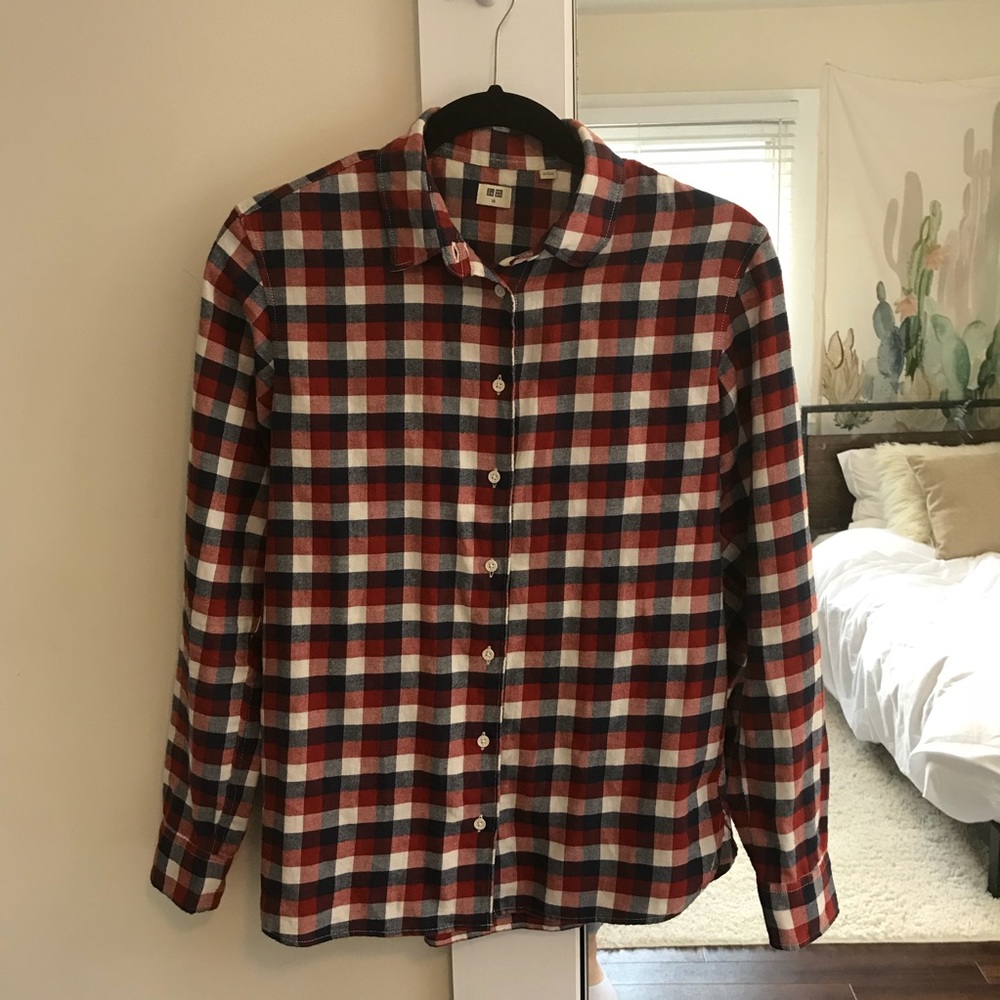 Uniqlo Flannel Shirt, Size XS